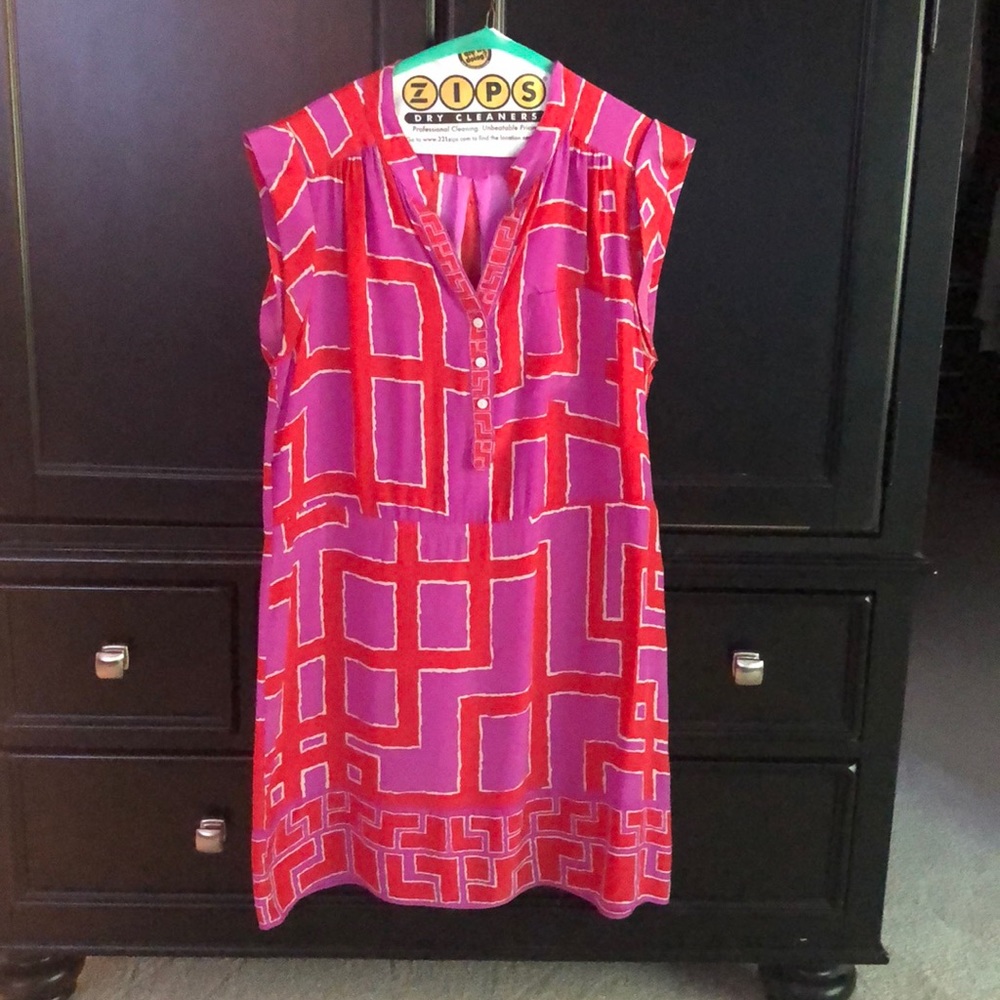 Alice & Trixie Silk dress. GORGEOUS. Sz Med.